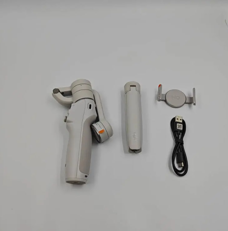 5成新 大疆 DJI Osmo Mobile 6 手持云台 浅银灰