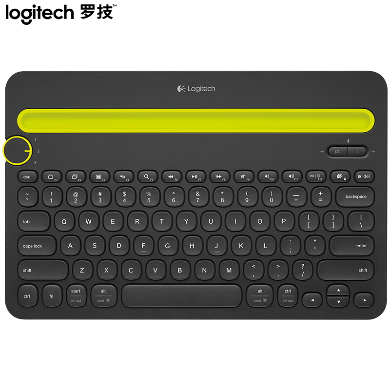 罗技（Logitech）K480 键盘 无线蓝牙键盘 办公键盘 女性 便携 超薄键盘 笔记本键盘