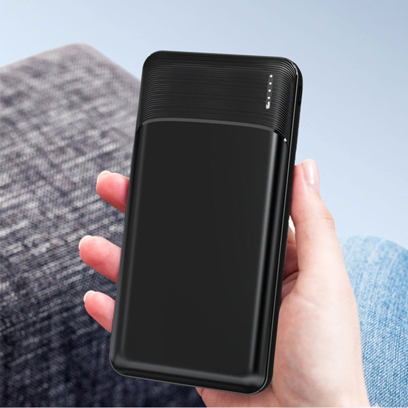 双USB接口移动电源5000毫安快充充电宝小巧便携power bank